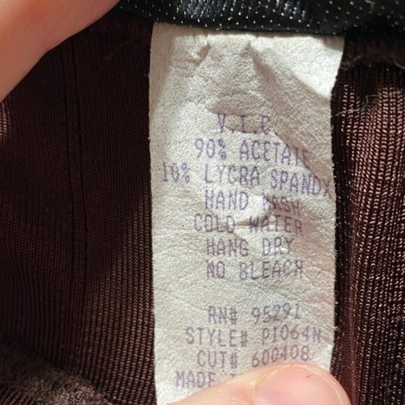 VIC vintage plus size 3X stretchy Brown women’s Pants - Picture 3 of 11